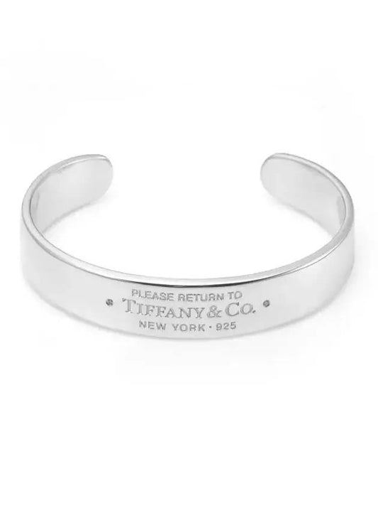 Return to Narrow Cuff Medium Bracelet Silver - TIFFANY & CO. - BALAAN 1