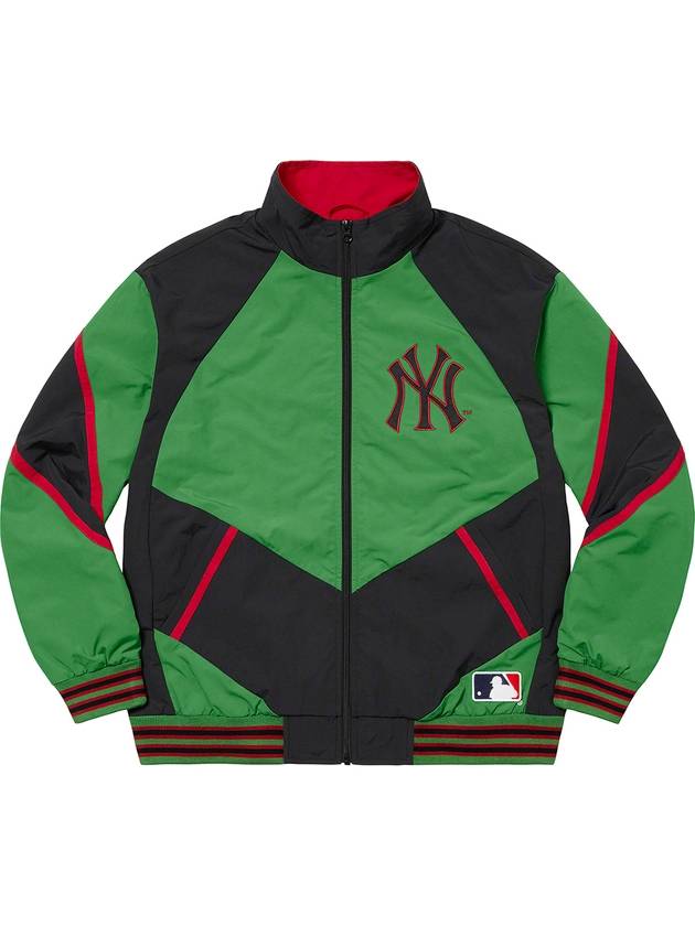 x New York Yankees Track Jacket Green x New York Yankees Track Jacket Green - SUPREME - BALAAN 1