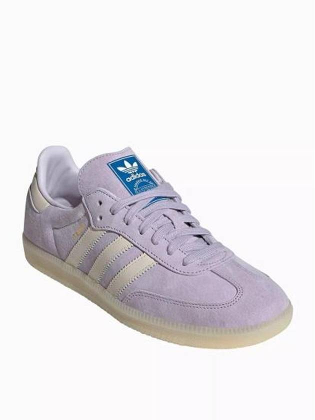 Samba OG Suede Low Top Sneakers Wonder Silver - ADIDAS - BALAAN 6