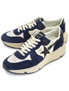 Running Sole Distressed Leather Suede Mesh Low-Top Sneakers - GOLDEN GOOSE - BALAAN 2