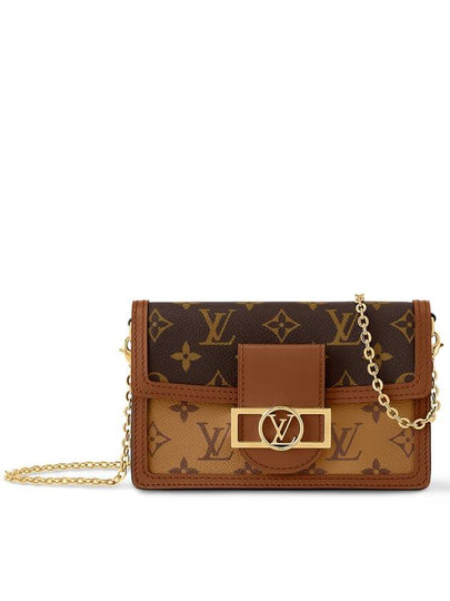 Dauphine Chain Long Wallet Brown - LOUIS VUITTON - BALAAN 2