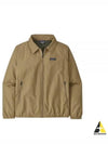 Men's Baggies Logo Patch Zip Pocket Zip-Up Jacket Classic Tan - PATAGONIA - BALAAN 2