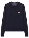 merino wool crew neck long sleeve shirt navy - G/FORE - BALAAN 1