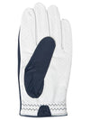 Lawn leather golf gloves navy - J.LINDEBERG - BALAAN 3