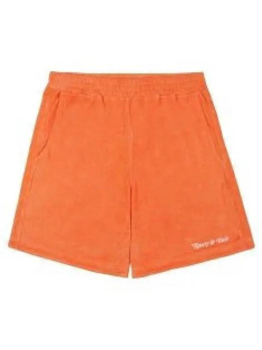 NY Tennis Club Straight Shorts Orange - SPORTY & RICH - BALAAN 2