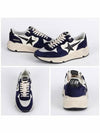 Running Sole Distressed Leather Suede Mesh Low-Top Sneakers - GOLDEN GOOSE - BALAAN 3