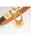 Crazy In Lock Charm Bracelet Gold Brown - LOUIS VUITTON - BALAAN 4