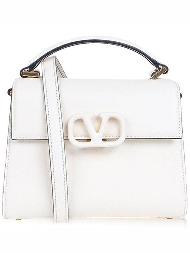 Women s V Logo Tote Bag Ivory 4W2B0G97 KGW 098 - VALENTINO - BALAAN 1