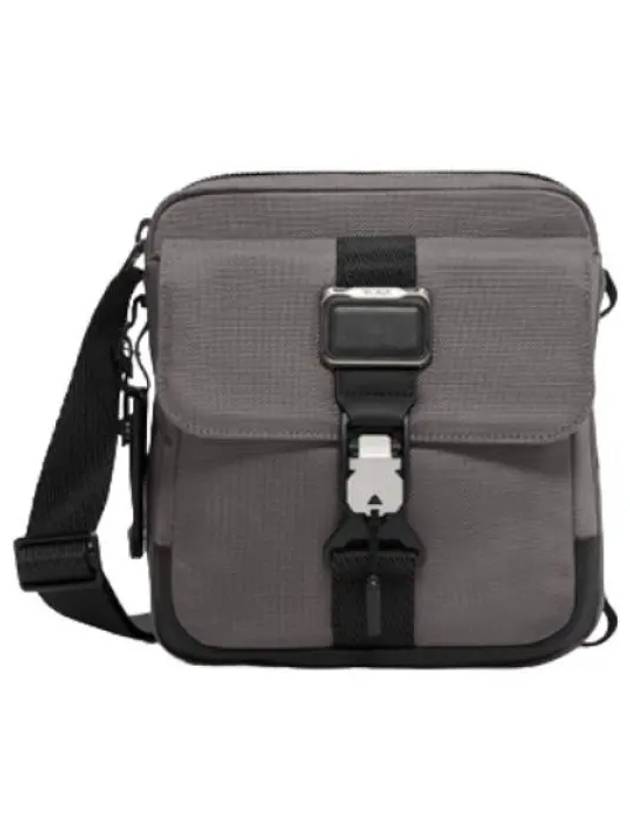 Alpha Bravo Junior Cross Bag Charcoal - TUMI - BALAAN 1