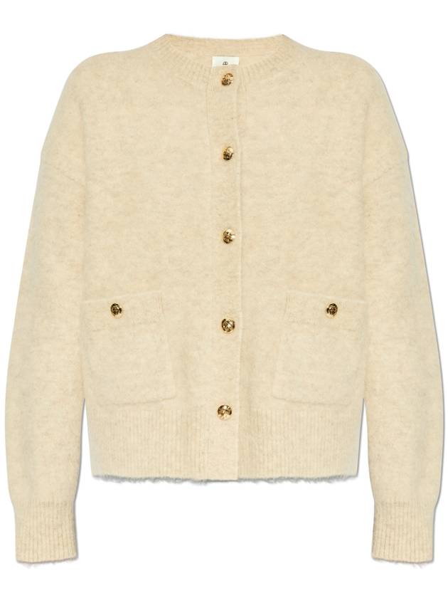 Anine Bing Cardigan Bobbie, Women's, Beige - ANINE BING - BALAAN 1