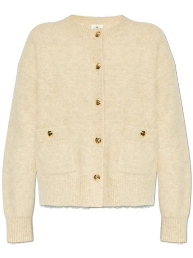 Anine Bing Cardigan Bobbie, Women's, Beige - ANINE BING - BALAAN 1