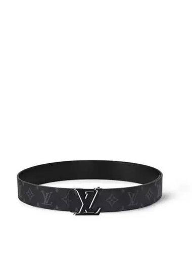 LV Optic 40MM Reversible Leather Belt Black - LOUIS VUITTON - BALAAN 1