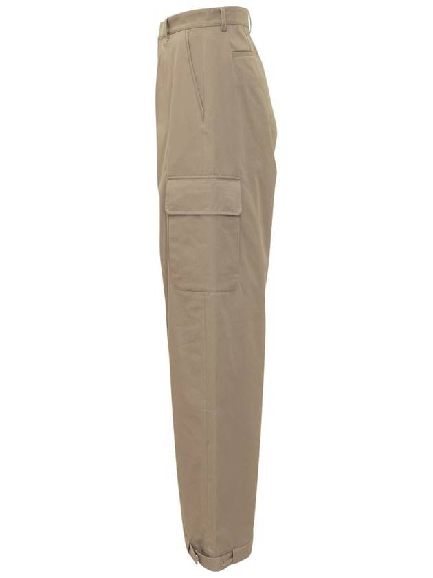 wide cargo pants OMCF037S24FAB0016262 - OFF WHITE - BALAAN 4