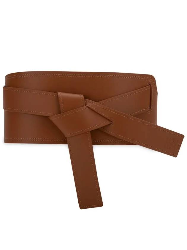 Calfskin Gate Belt Tan - LOEWE - BALAAN 2