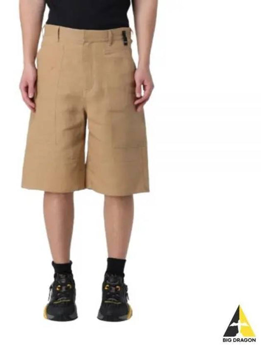 Bermuda Shorts Beige - FENDI - BALAAN 2