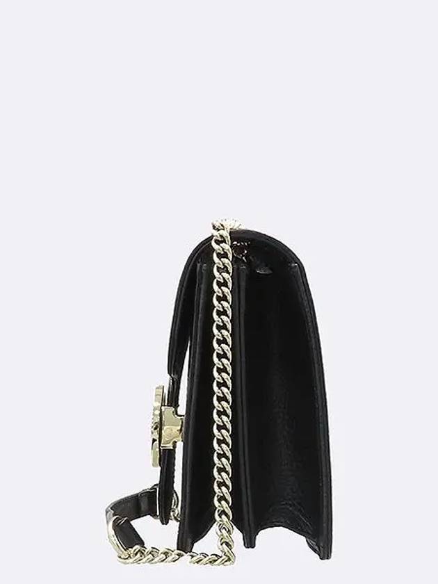 510304 GG logo black interlocking chain shoulder and crossbag - GUCCI - BALAAN 3