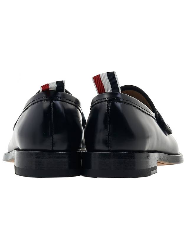 Leather Loafers Black - THOM BROWNE - BALAAN 5