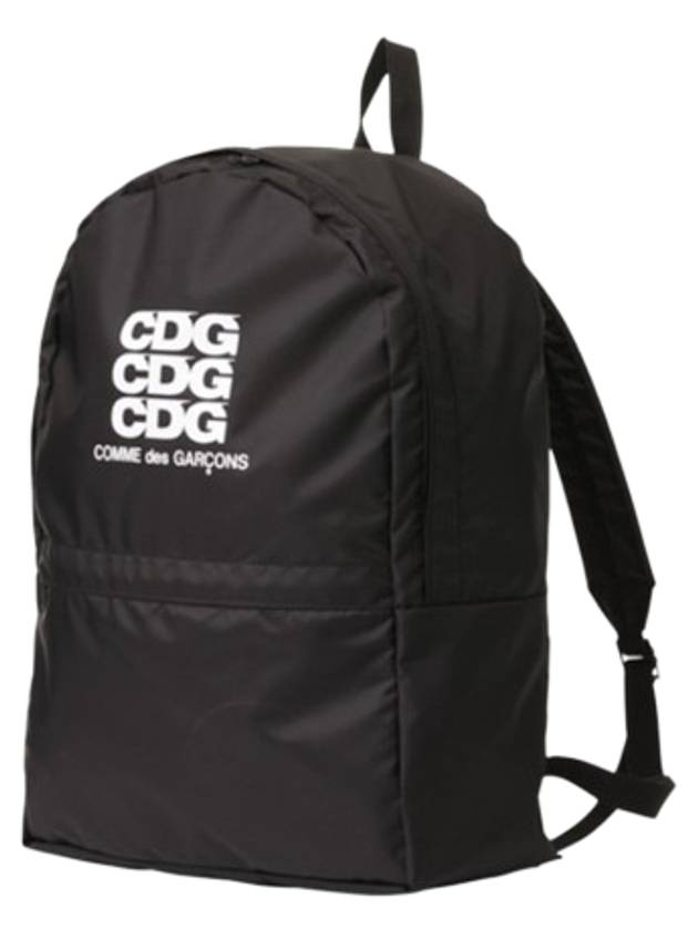 CDG Logo Backpack Black - COMME DES GARCONS - BALAAN 3