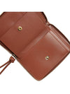 Around Zipper Leather Half Wallet Brown - JIL SANDER - BALAAN 9