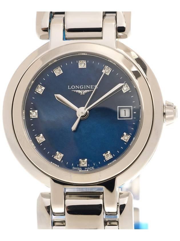 Longines Prima Luna Quartz Diamond Ladies Watch L8.110.4.98.6 - LONGINES - BALAAN 1