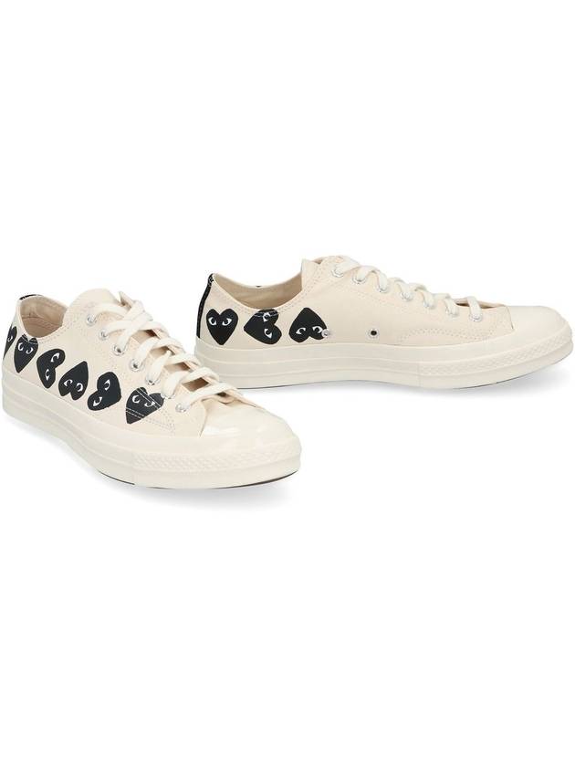 Heart Logo Chuck Taylor All Star Low Top Sneakers White - COMME DES GARCONS PLAY - BALAAN 4