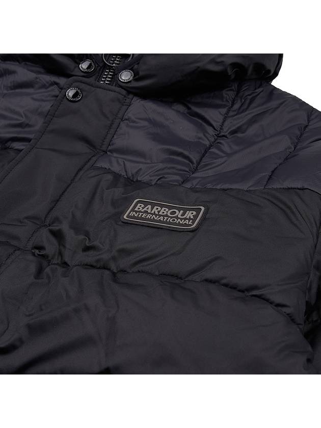 Logo Patch Padded Black - BARBOUR - BALAAN 10