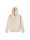 Face Patch Cotton Hoodie Oatmeal Melange - ACNE STUDIOS - BALAAN 1