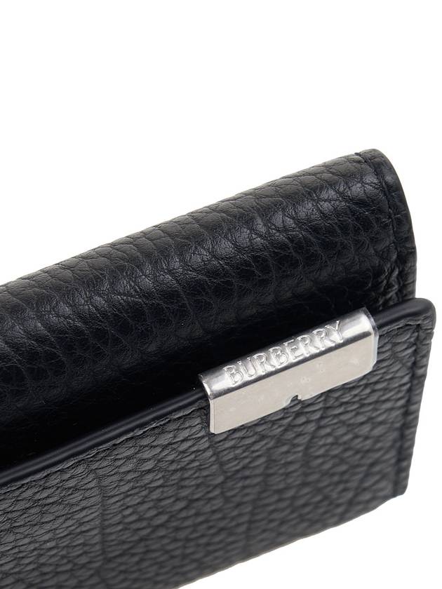 B cut leather card holder 8083770 - BURBERRY - BALAAN 8