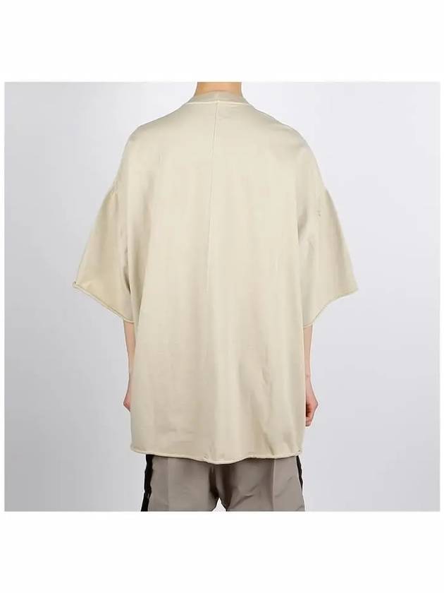 DU01D1259 RIG 08 Dark Shadow Tommy Short Sleeve T-Shirt - RICK OWENS - BALAAN 4