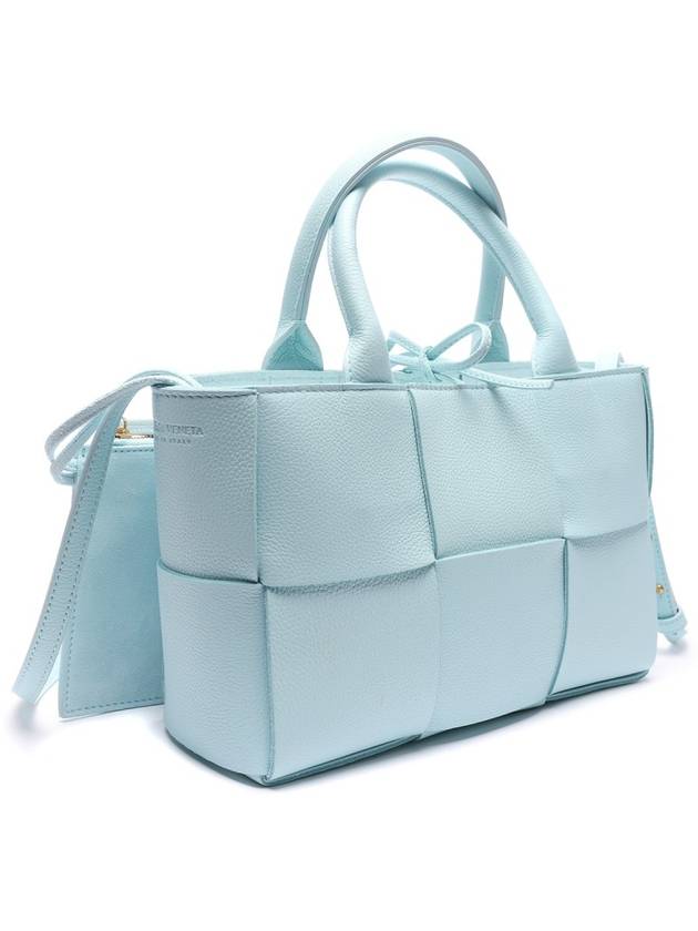 Arco Mini Tote Bag Blue - BOTTEGA VENETA - BALAAN 4