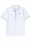 Women's Golf Performance Ultra Dry Short Sleeve Polo Shirt White - LACOSTE - BALAAN 2