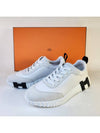 Bouncing Sneakers Men s White Blanc Calfskin Suede H242810ZH - HERMES - BALAAN 2