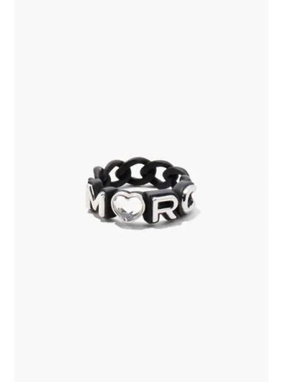 Charmed Marc Chain Ring Black Multi MBEBM23003BKX - MARC JACOBS - BALAAN 1