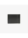 Monogram Money Clip Half Wallet Black - SAINT LAURENT - BALAAN 4