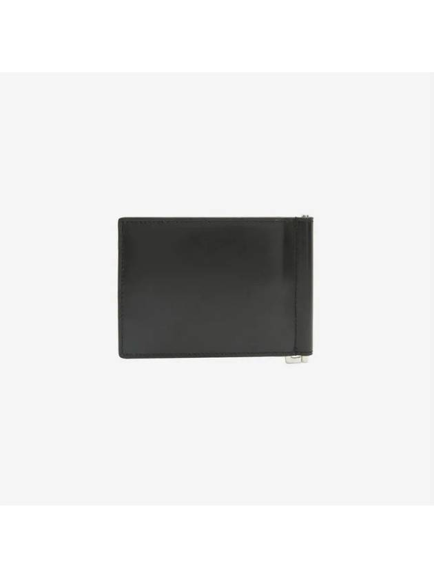 Monogram Money Clip Half Wallet Black - SAINT LAURENT - BALAAN 4