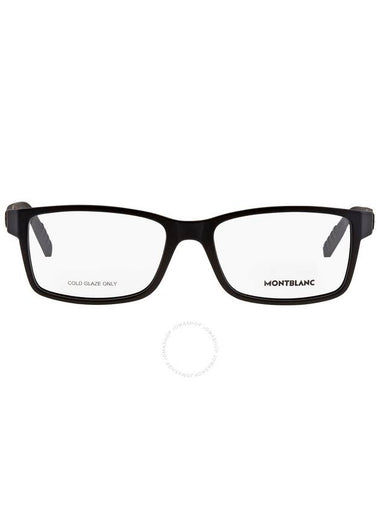 Montblanc Demo Rectangular Men's Eyeglasses MB0066O 001 56 - MONTBLANC - BALAAN 1