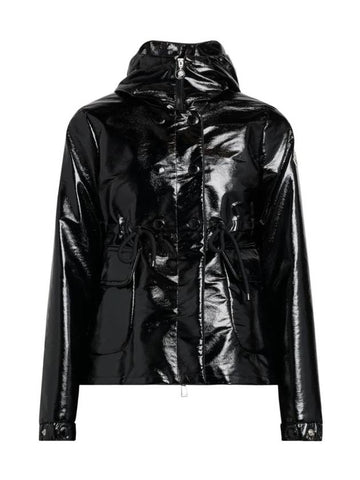 Agnou leather jacket black - MONCLER - BALAAN 1