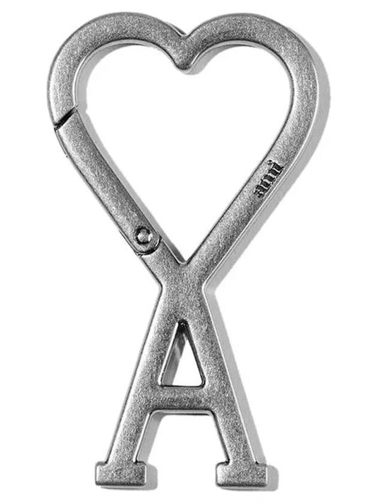 De Coeur Heart Logo Keyholder Silver - AMI - BALAAN 2