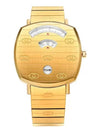 Grip Quartz Metal 35MM Watch YA157403 Gold - GUCCI - BALAAN 2