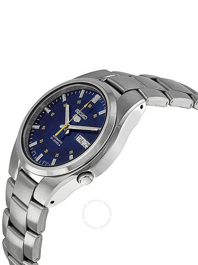 Seiko 5 Automatic Blue Dial Stainless Steel Men's Watch SNK615K1 - SEIKO - BALAAN 2