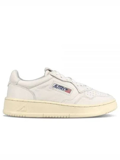 Medalist Goatskin Low Top Sneakers White - AUTRY - BALAAN 2