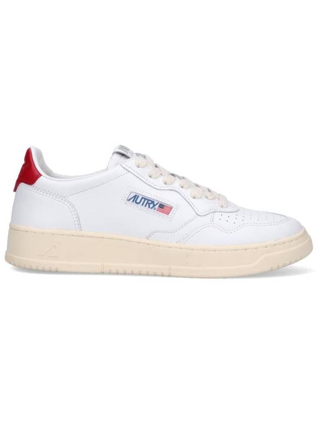 Medalist Red Tab Low Top Sneakers White - AUTRY - BALAAN 2