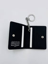 4 Stitch Keyring Card Wallet Black - MAISON MARGIELA - BALAAN 7