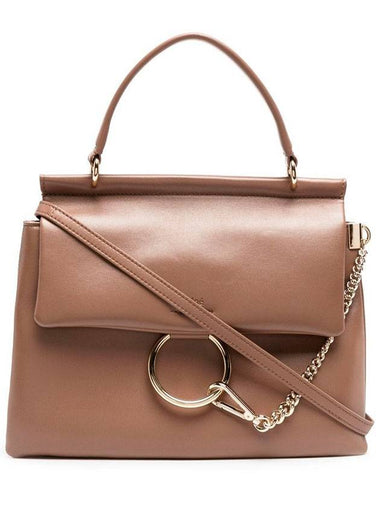 Medium Faye Tote Bag Brown - CHLOE - BALAAN 1