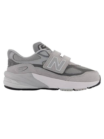 Kids FuelCell Hook Loop Low Top Sneakers Grey - NEW BALANCE - BALAAN 1