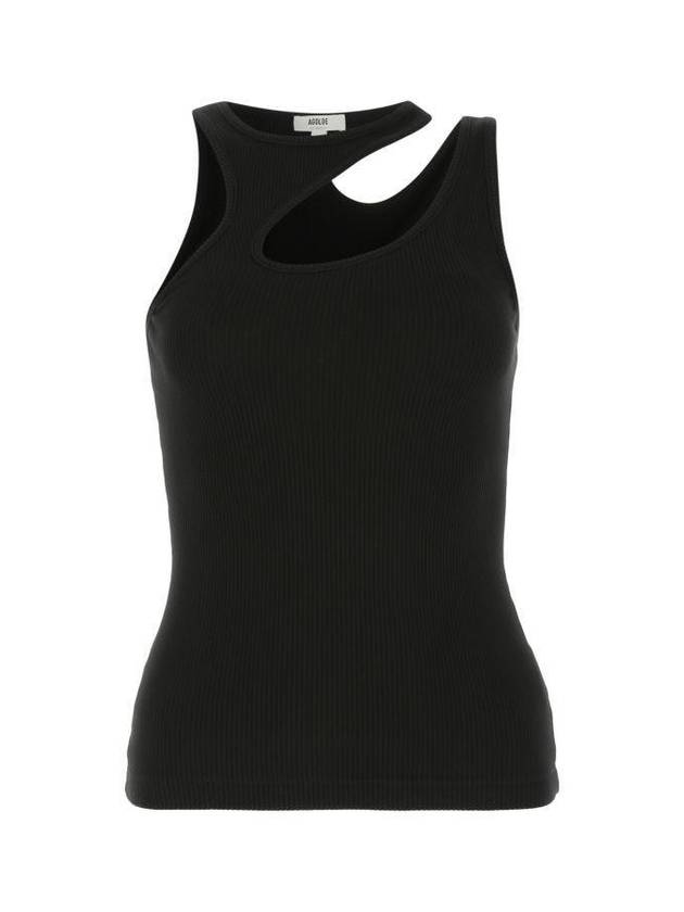 Athena Cut-out Tank Sleeveless Black - AGOLDE - BALAAN 1