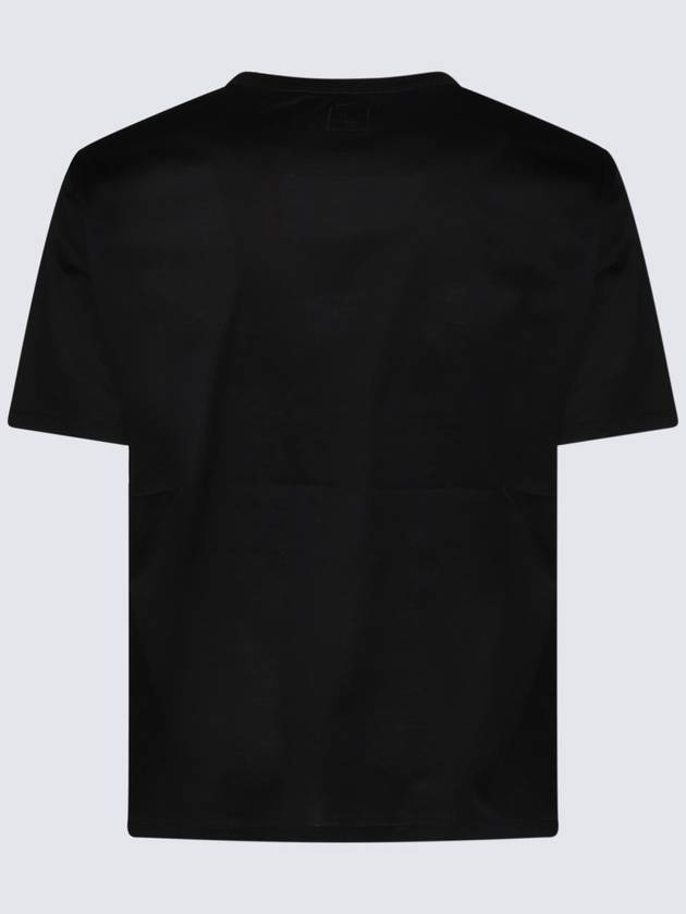 No Gravity Jersey Short Sleeve T-Shirt Black - CP COMPANY - BALAAN 3