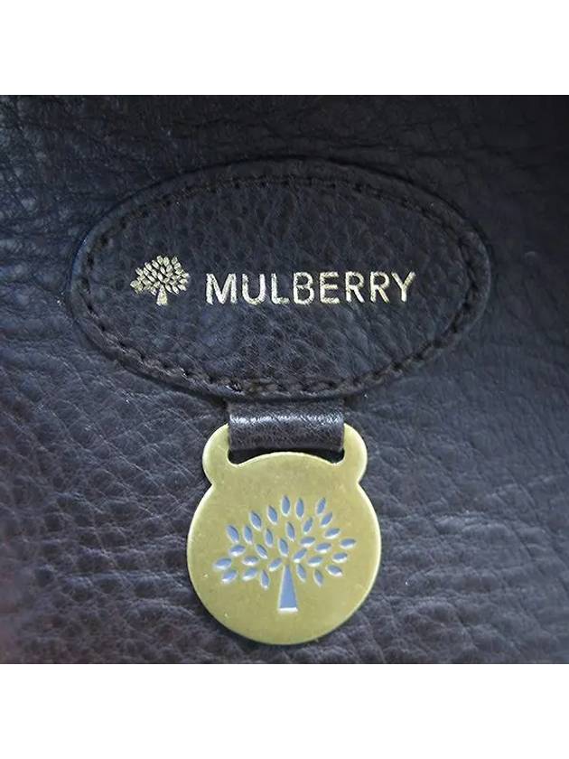 Dark brown tote bag - MULBERRY - BALAAN 4