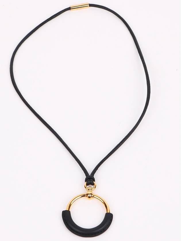 Loop bicolor petite necklace - HERMES - BALAAN 1