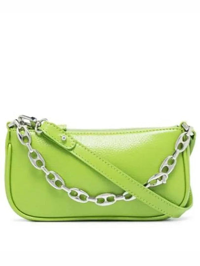 Rachel mini shoulder bag green - BY FAR - BALAAN 2